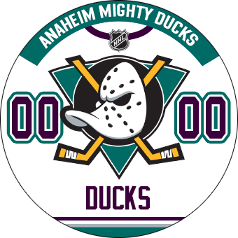 Anaheim Ducks 1993 away